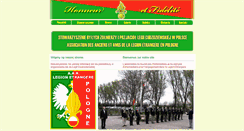 Desktop Screenshot of legia-cudzoziemska.pl