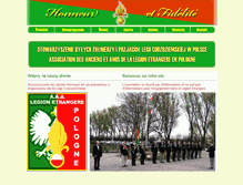 Tablet Screenshot of legia-cudzoziemska.pl